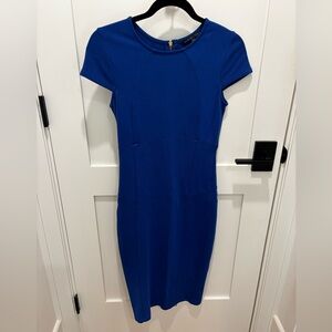 Felicity & Coco blue sheath dress